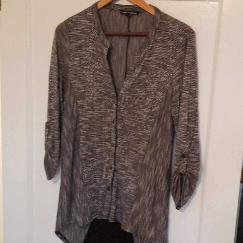 Hi/lo tunic style shirt